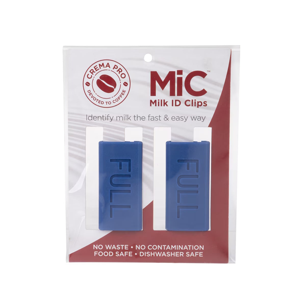 Crema Pro Milk ID Clips - Full - Dark Blue