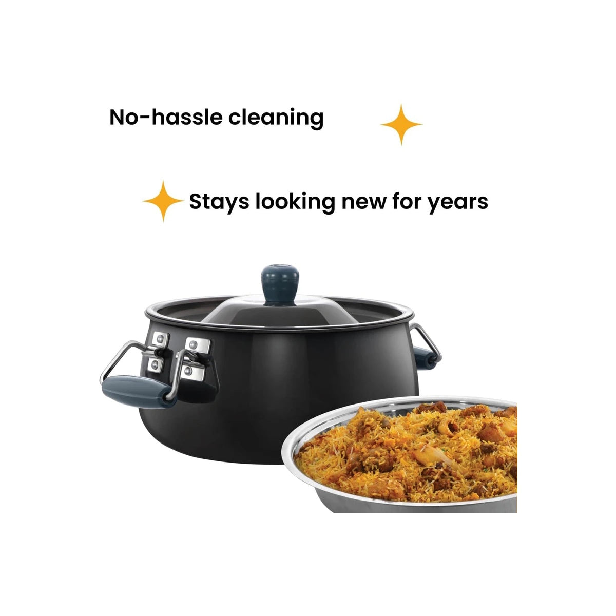 Hawkins Futura HA Biryani Handi w/Lid 8L - ABH8