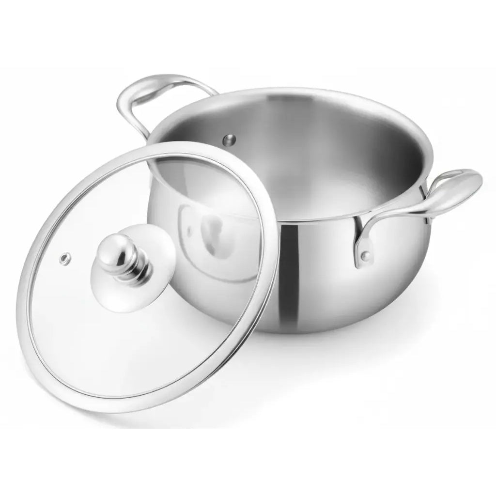 Vinod Stainless Steel Triply Casserole 20cm