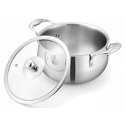 Vinod Stainless Steel Triply Casserole 20cm