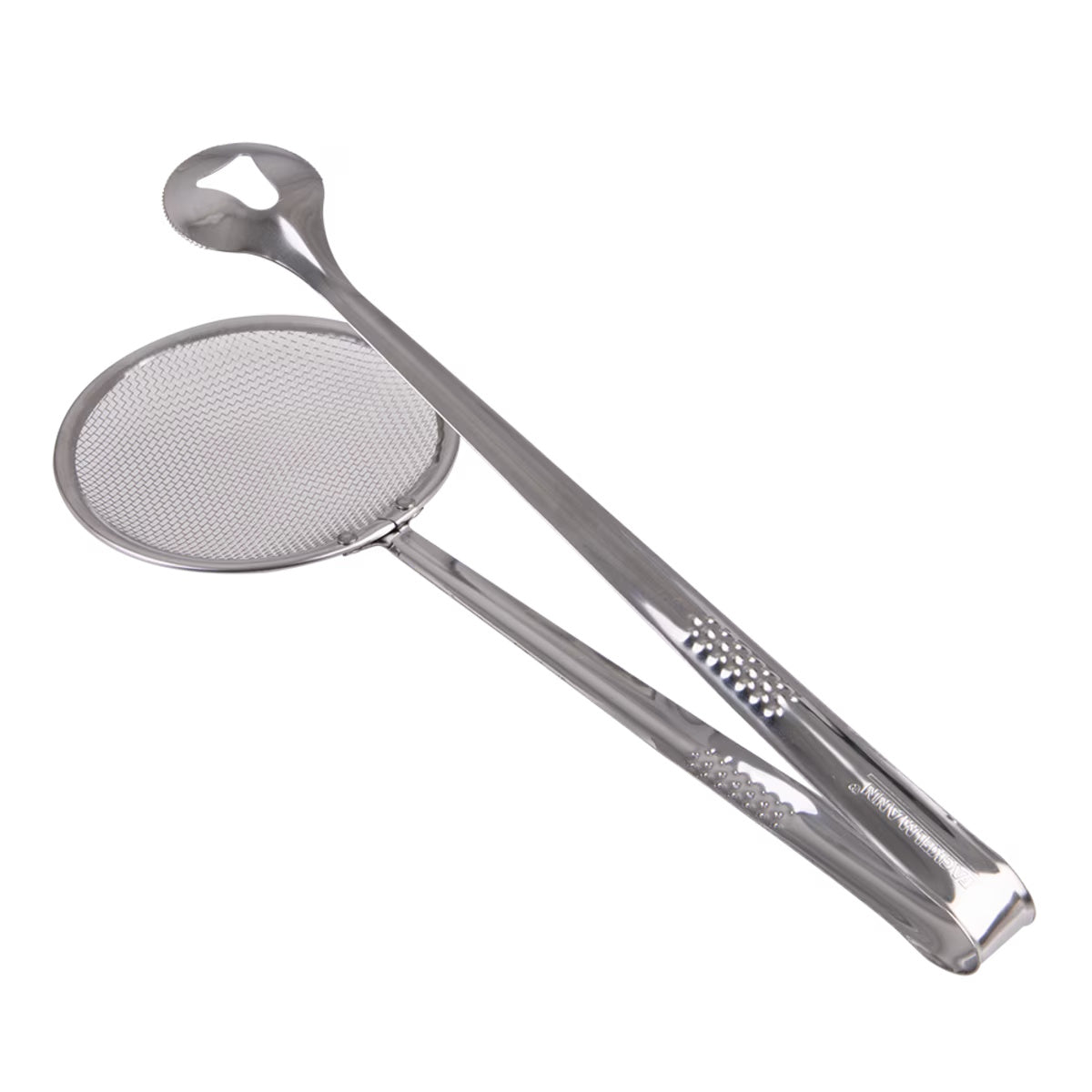 Appetito Stainless Steel Skimmer Tongs 28.5cm