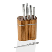 Stanley Rogers Domed Oval 6 Piece Knife Block