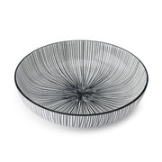 Mikasa Ceramic Bowl 21cm BLACK STRIPE Clay - Stoneware