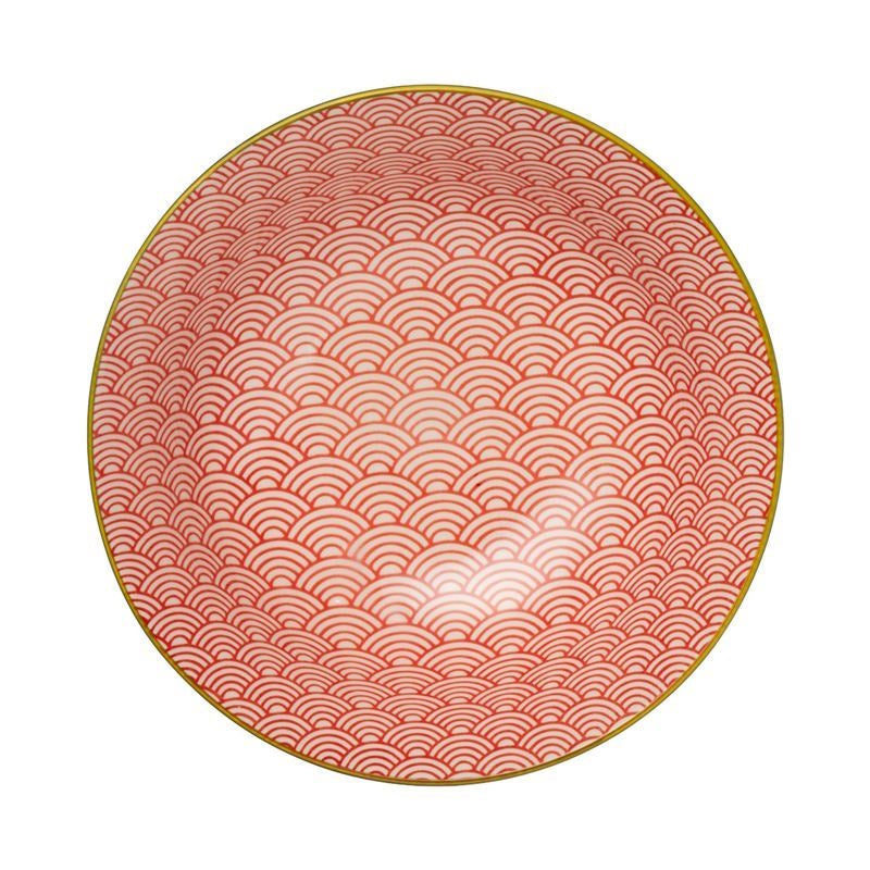 Mikasa – Ramen Noodle Bowl 21x7cm Blue Red Arc