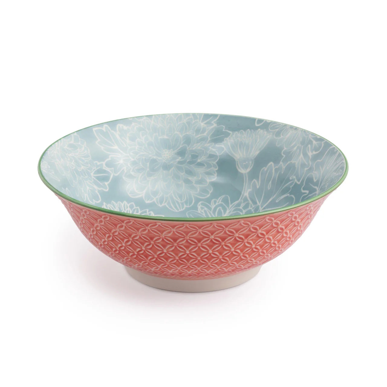 Mikasa – Ramen Noodle Bowl 21x7cm Grey Floral