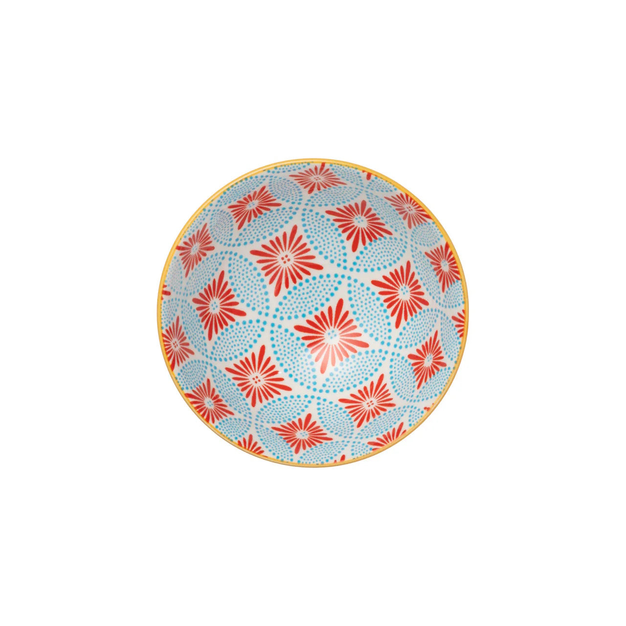 Mikasa Stoneware Nibble Bowl 12cm Blue Mosaic