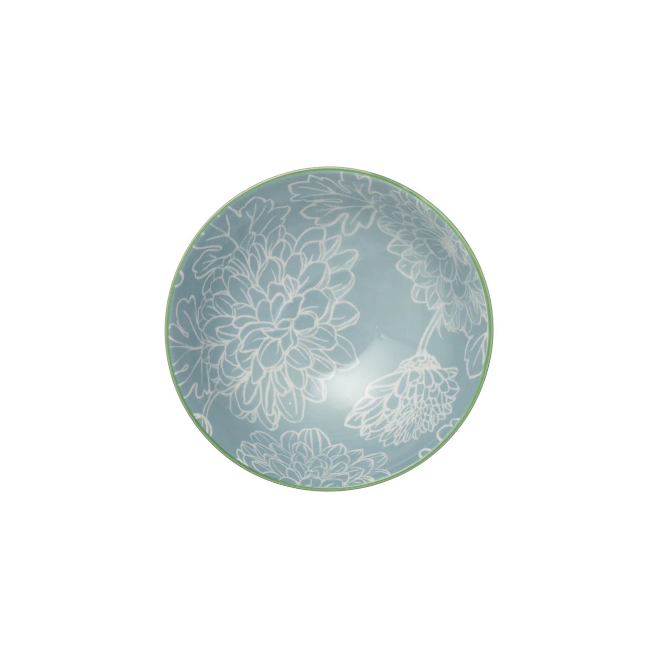 Mikasa Stoneware Nibble Bowl 12cm Grey Floral