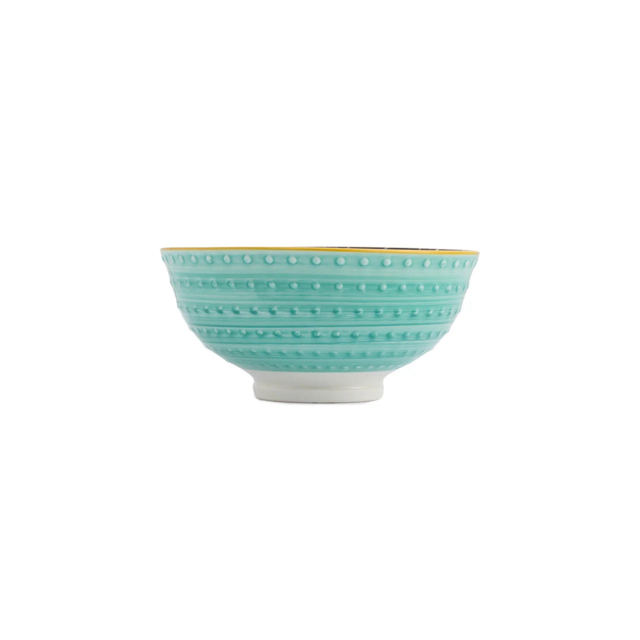 Mikasa Stoneware Nibble Bowl 12cm Indigo Chevron