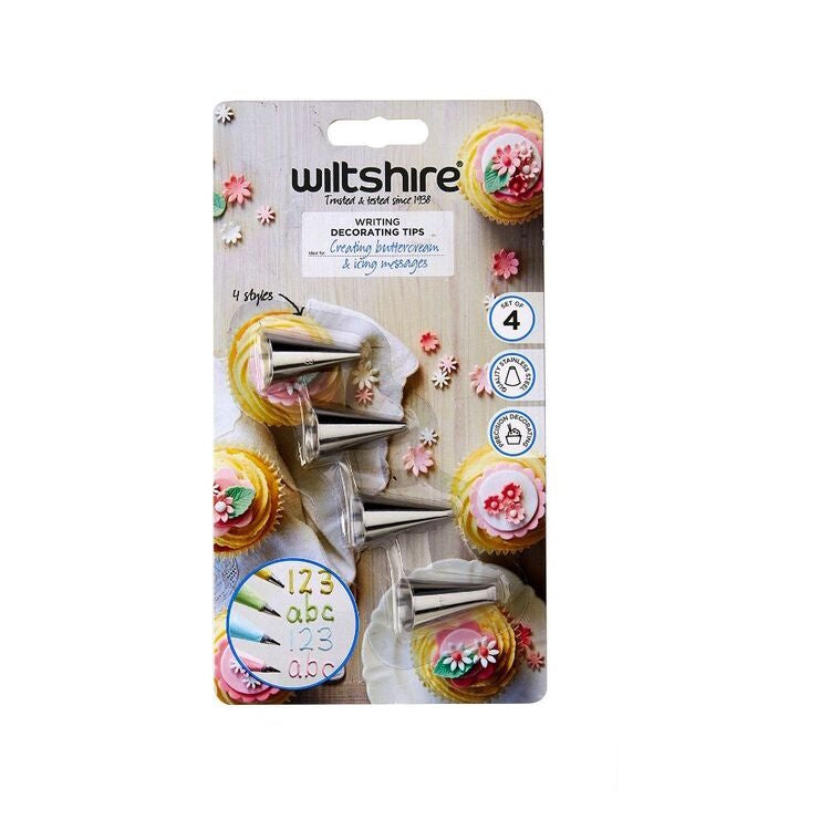 Wiltshire Writing Nozzles Set Of 4