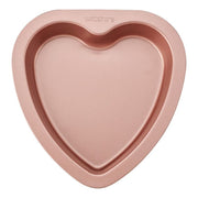 Wiltshire Heart Cake Tin Rose Gold