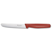 Victorinox Steak and Tomato Knife Round Tip Wavy Edge 11cm Red