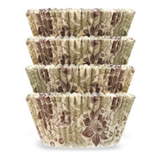 G&S Bake Cups with Frills Pack 80 - Gold/Brown