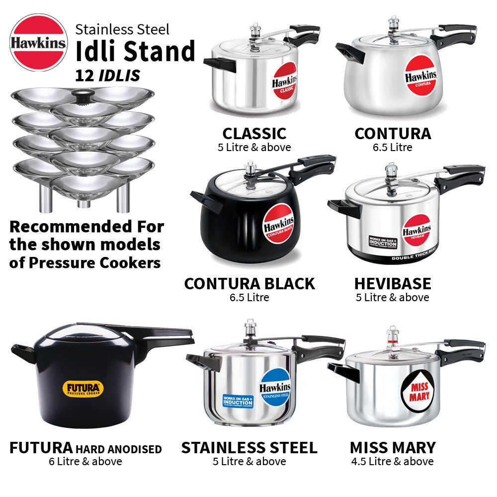 Hawkins Stainless Steel Idli Stand 5L SSID5