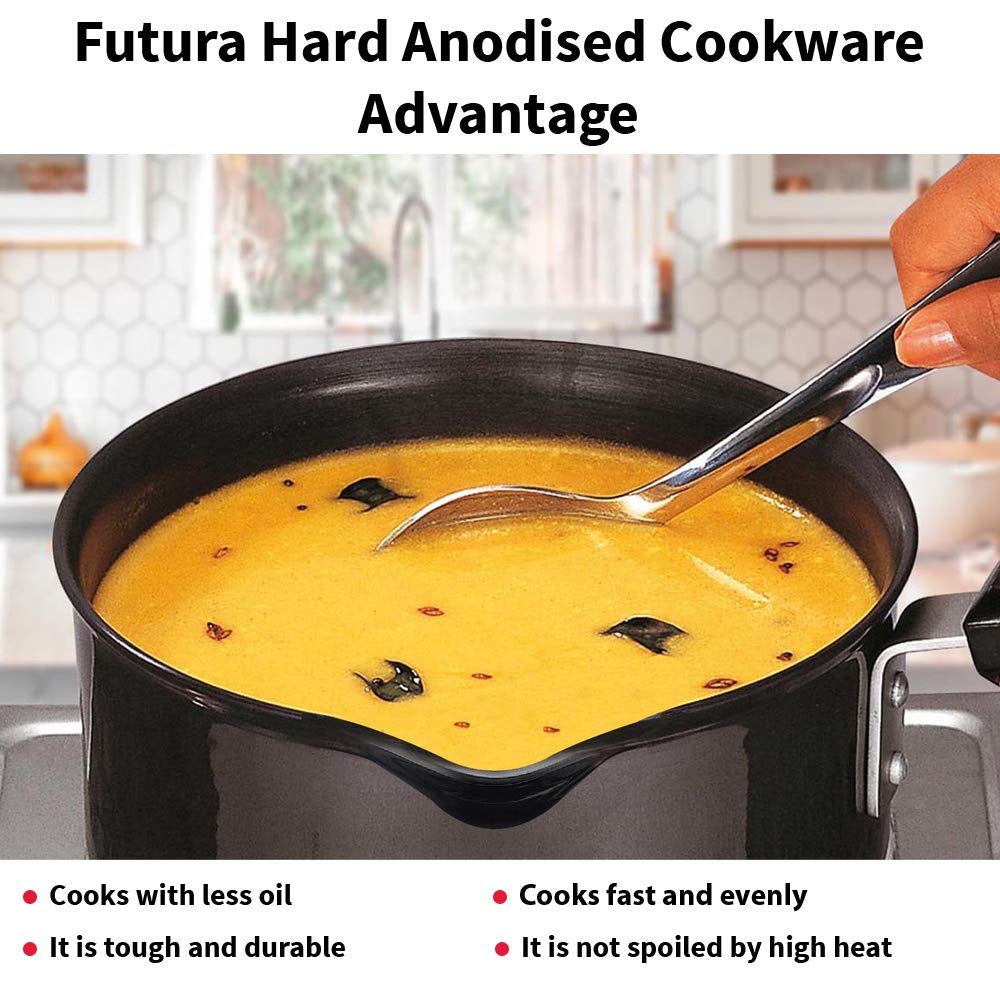 Hawkins Futura 1.5 Litre Saucepan Hard Anodised IAS15