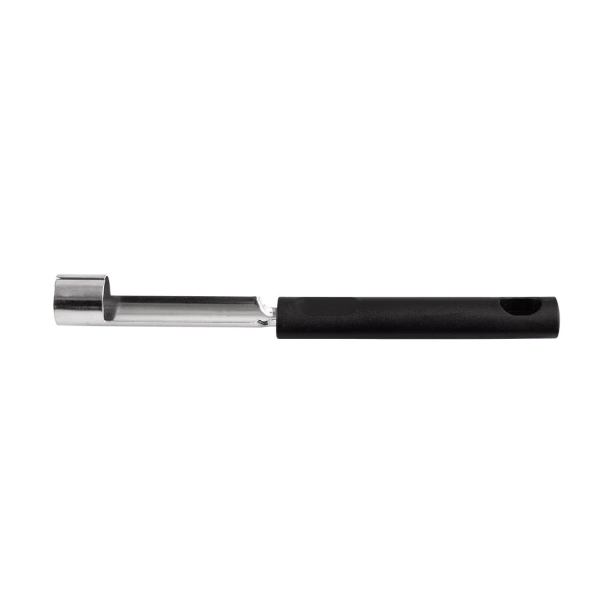 Appetito Stainless Steel Apple Corer W/ Black Handle