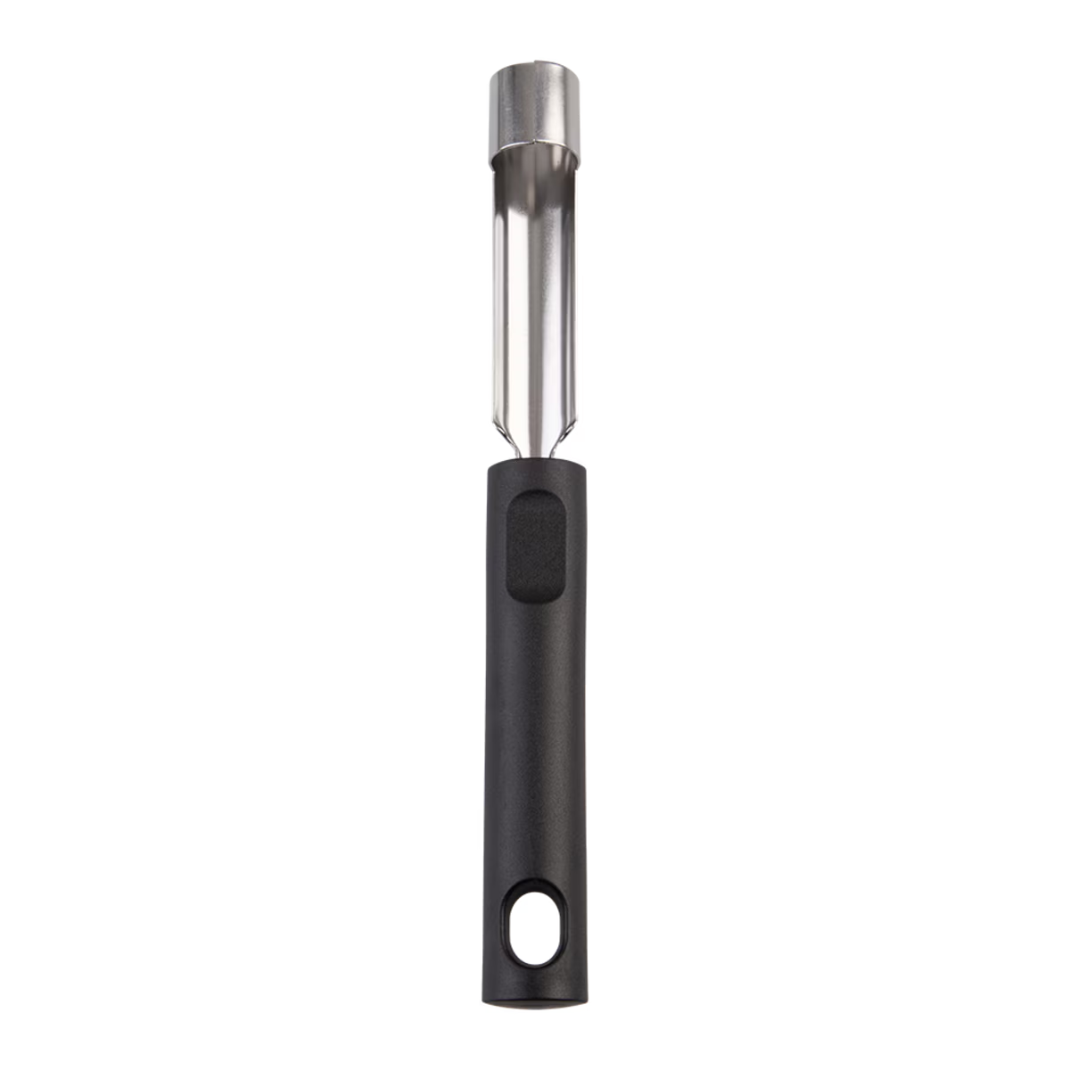 Appetito Stainless Steel Apple Corer W/ Black Handle
