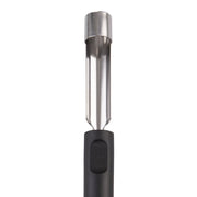 Appetito Stainless Steel Apple Corer W/ Black Handle