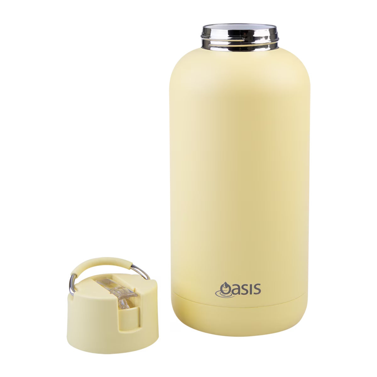 Oasis Moda Ceramic Lined S/S Triple Wall Ins. Drink bottle 1.5l (Daffodil)