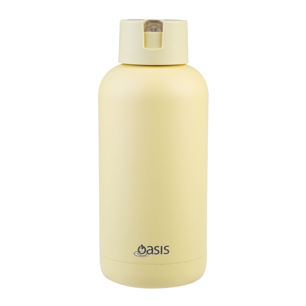 Oasis Moda Ceramic Lined S/S Triple Wall Ins. Drink bottle 1.5l (Daffodil)