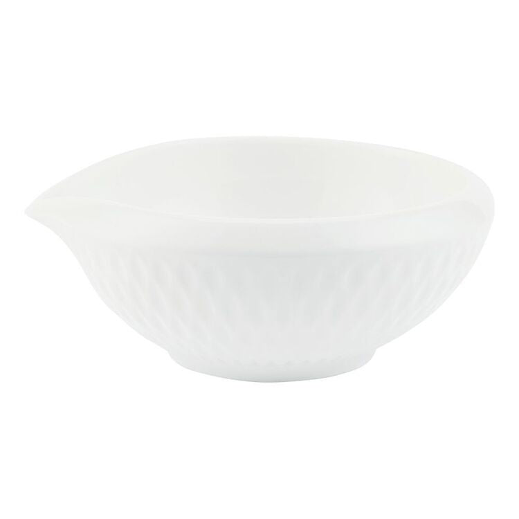 Maxwell & Williams White Basics Diamonds Sauce Bowl White