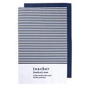 Teacher of the Year Teach 2pk Kitchen Towel