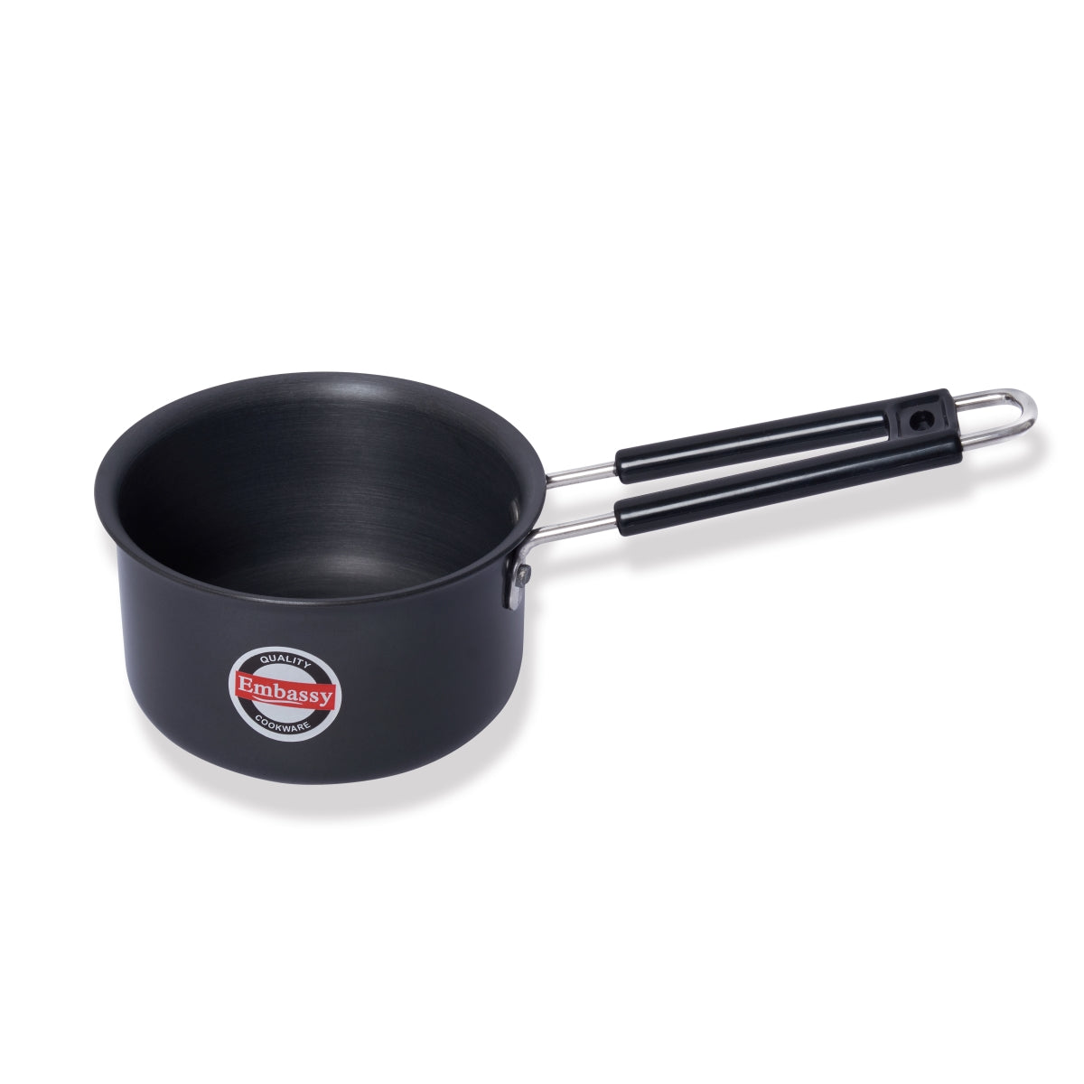 Saucepan Flat - Aluminium Hard Anodized Induction Base (Size-12)