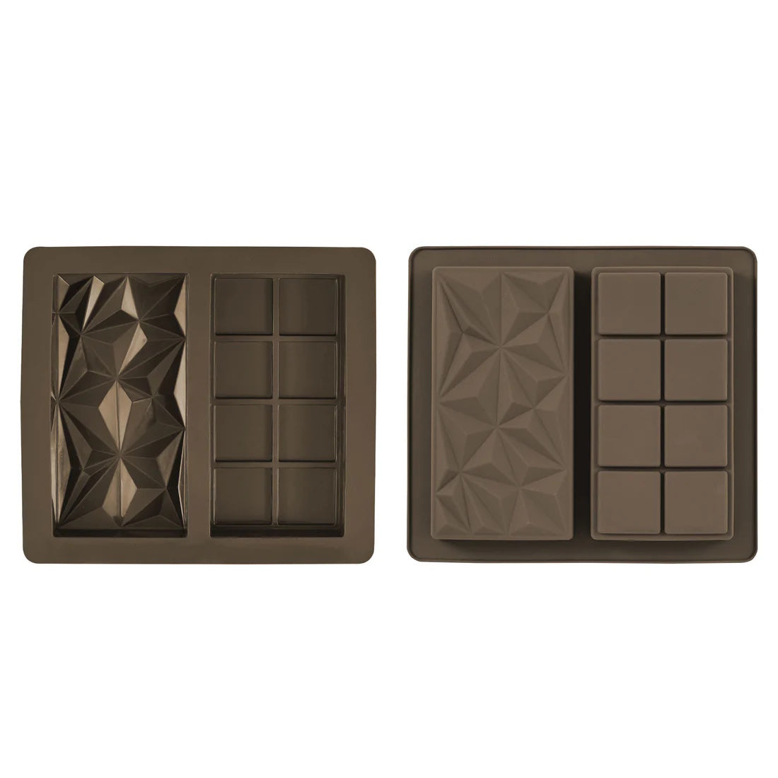 Avanti Deep 2 Section Dubai Style Chocolate Mould, Set of 2