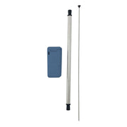 Avanti Folding Stainless Steel Straw in Box with Cleaning Brush Duck Egg Blue