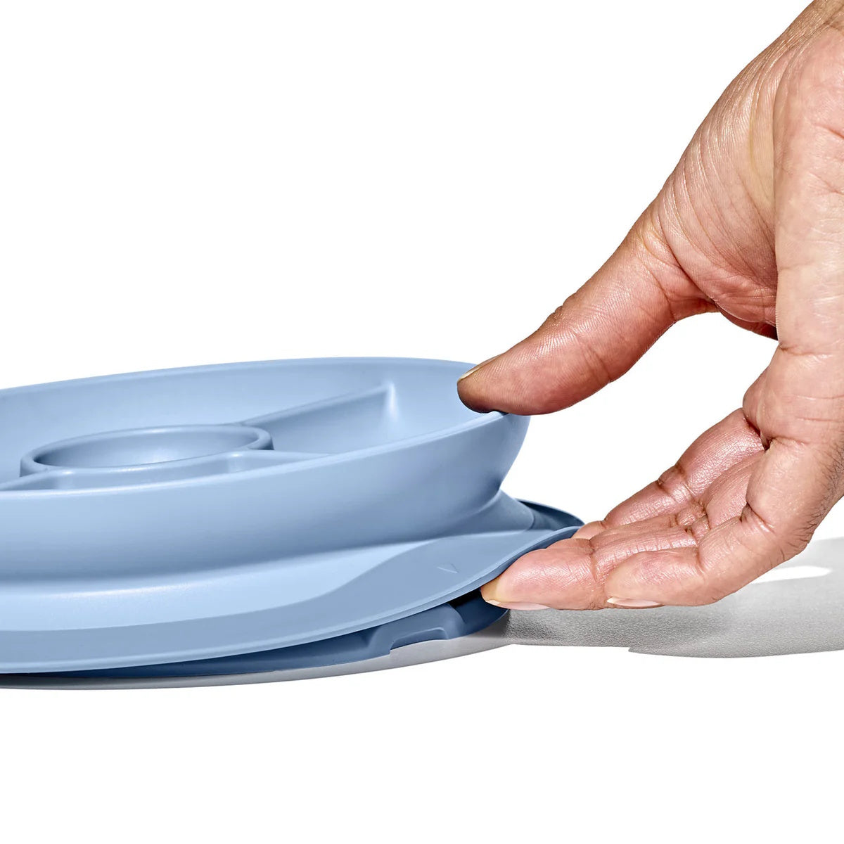 Oxo Stick & Stay Divided Plate - Dusk
