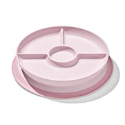 Oxo Stick & Stay Divided Plate - Blossom