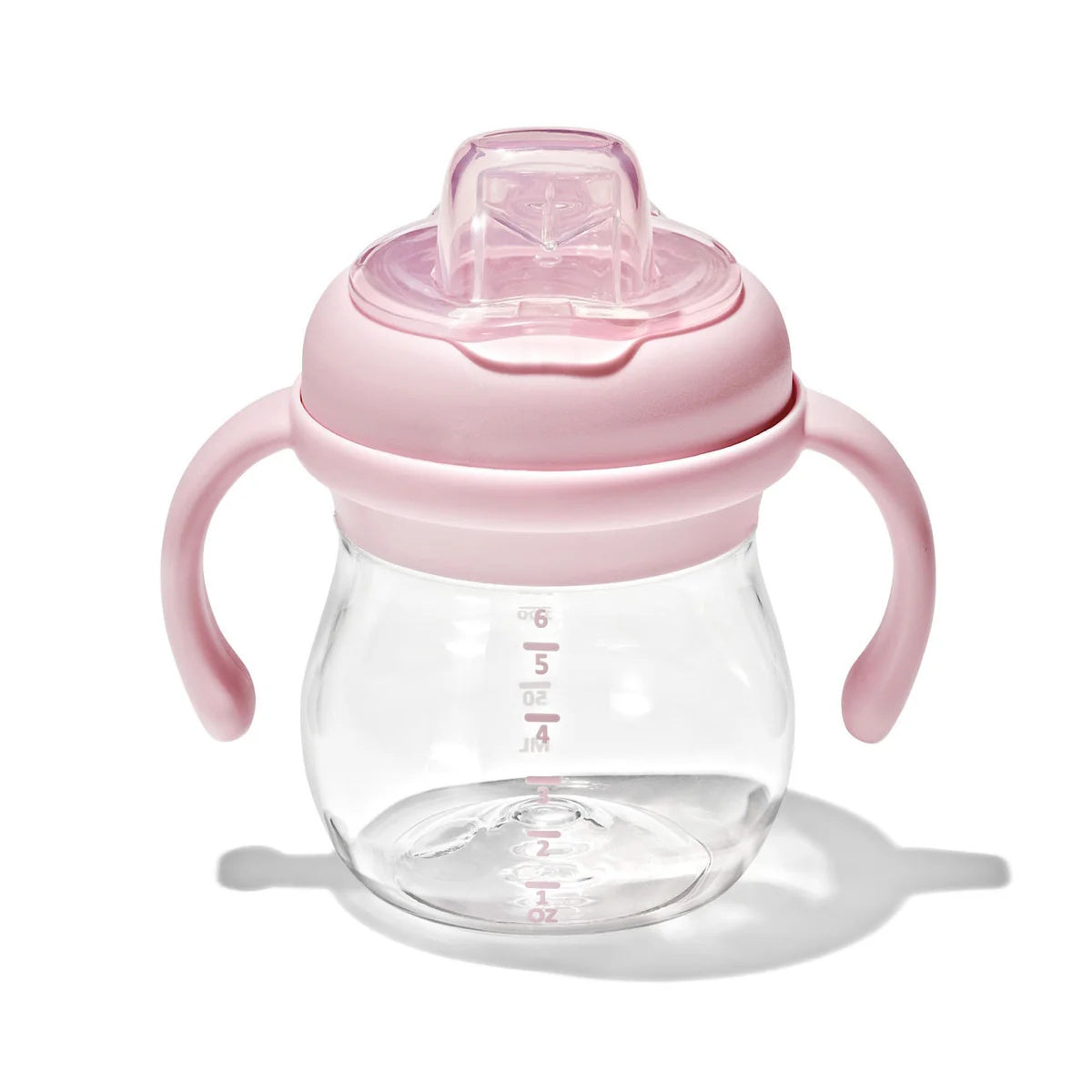 Oxo Grow Soft Spout Cup with Removable Handles - Blossom