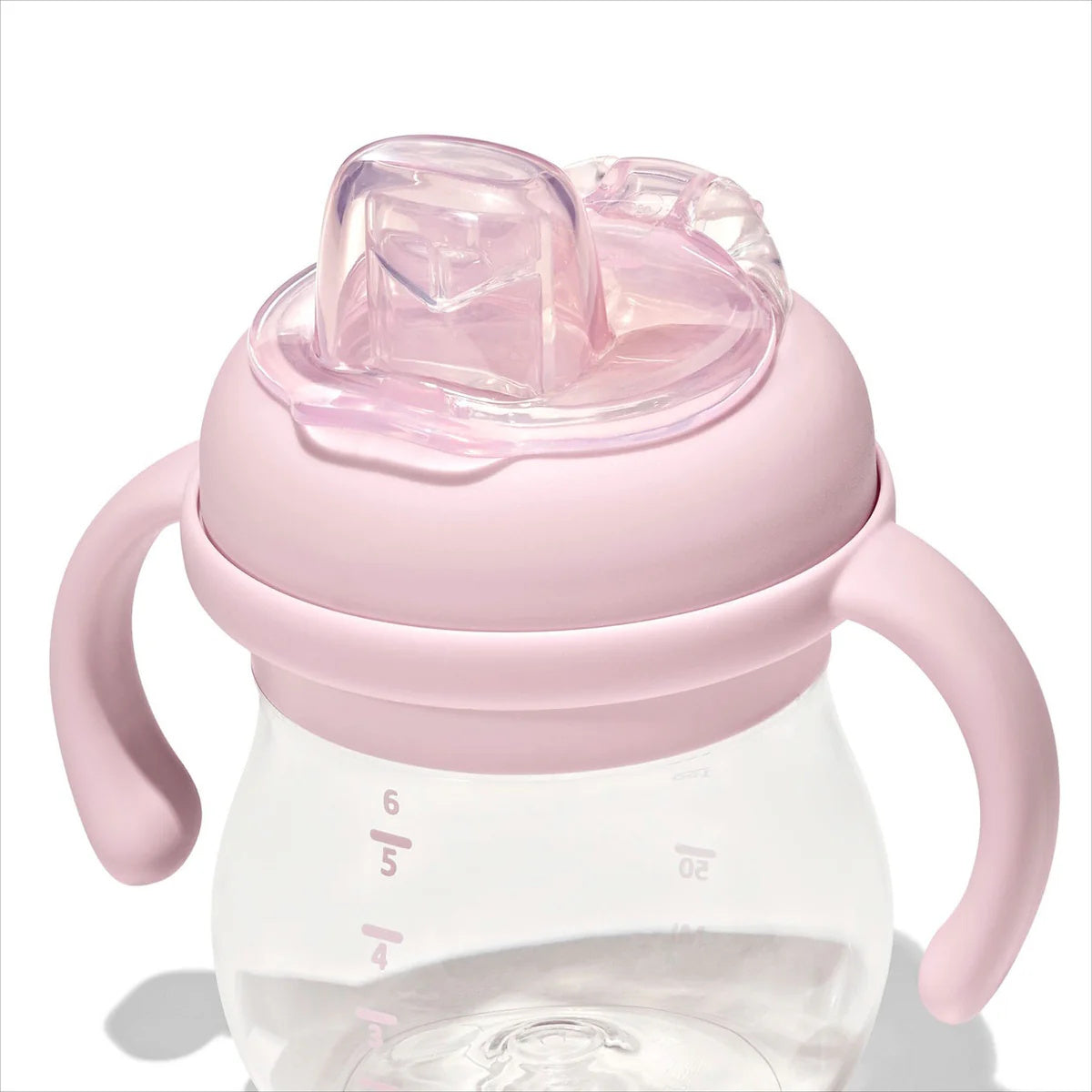 Oxo Grow Soft Spout Cup with Removable Handles - Blossom