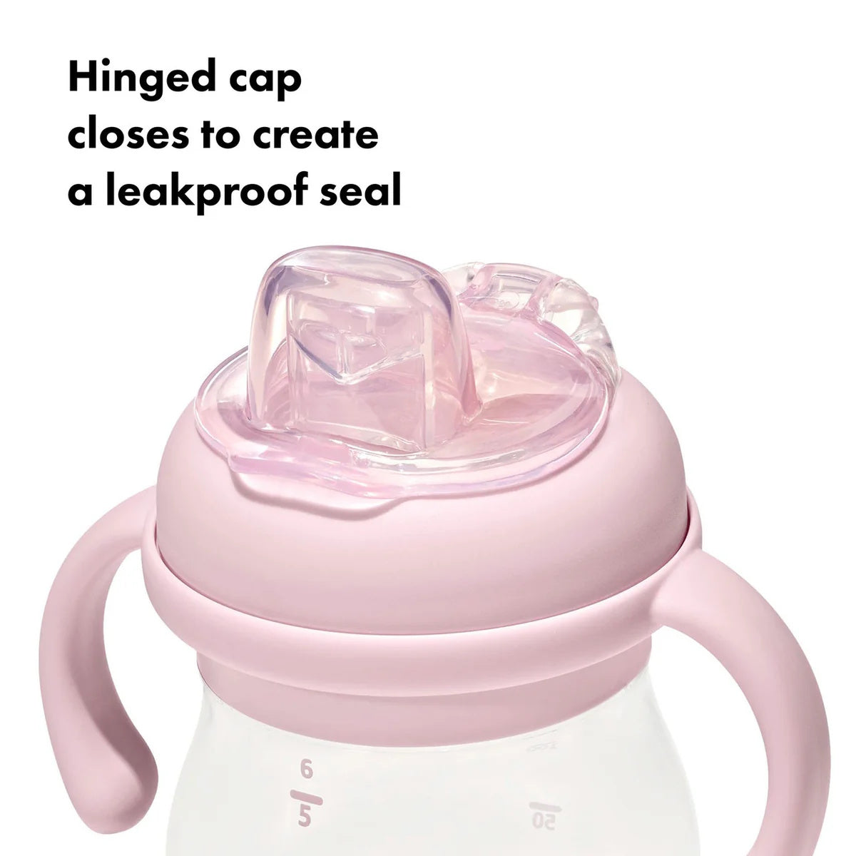 Oxo Grow Soft Spout Cup with Removable Handles - Blossom
