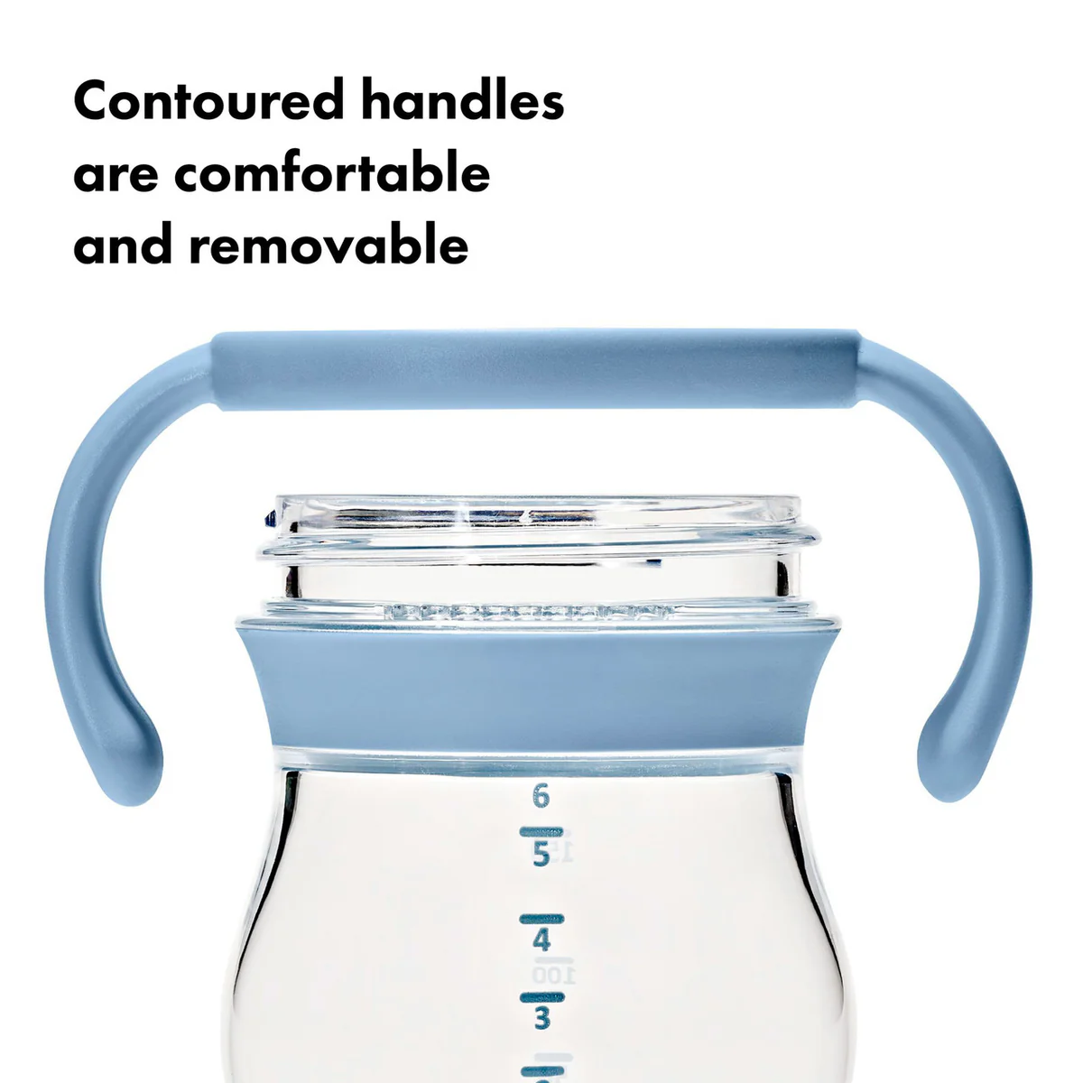 Oxo Grow Soft Spout Cup with Removable Handles - Dusk