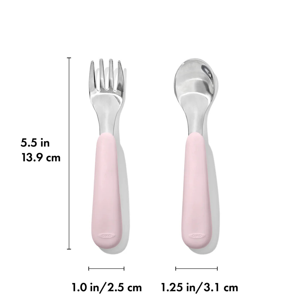 Oxo Fork & Spoon Set - Blossom