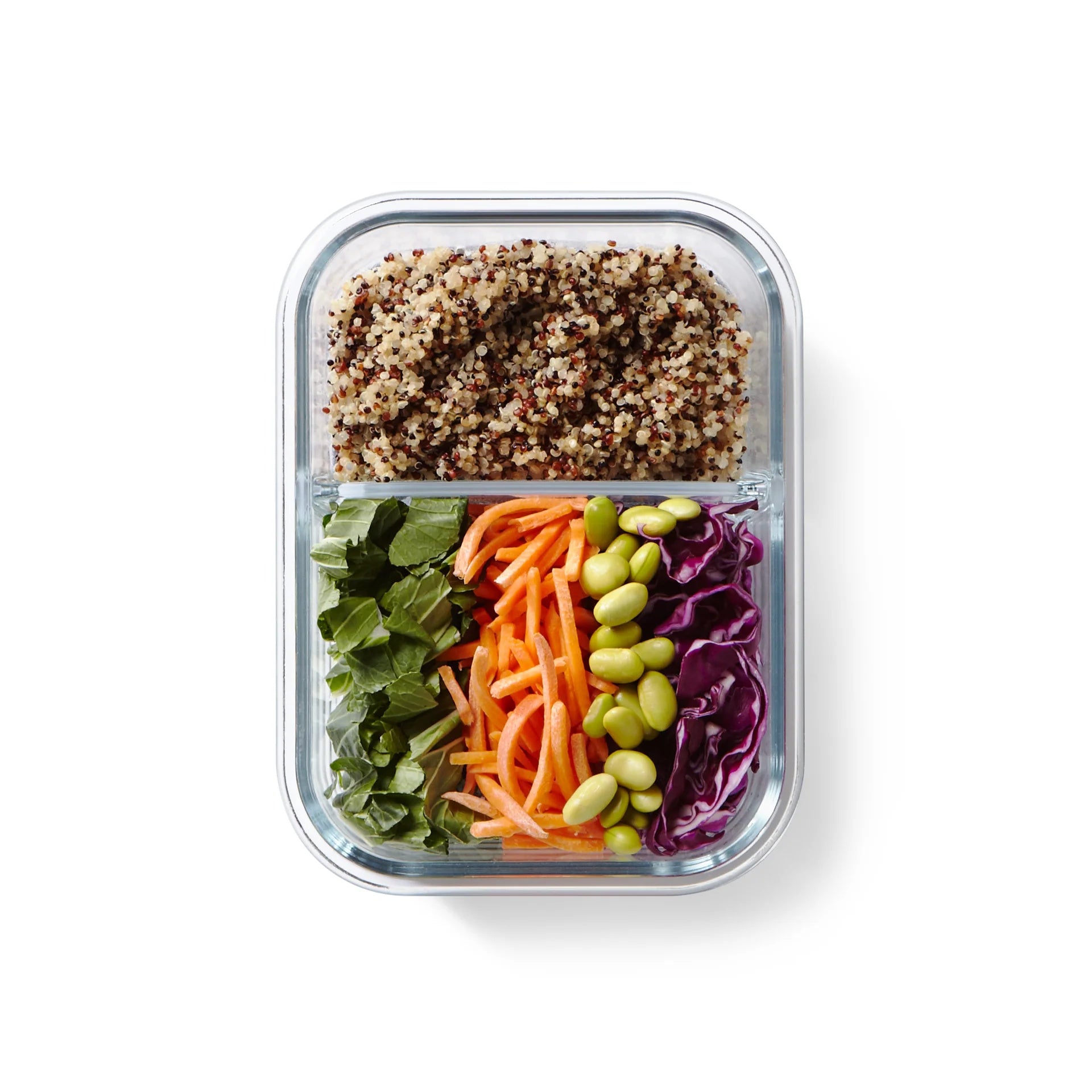 Pyrex Divided Meal Prep Storage 980mL