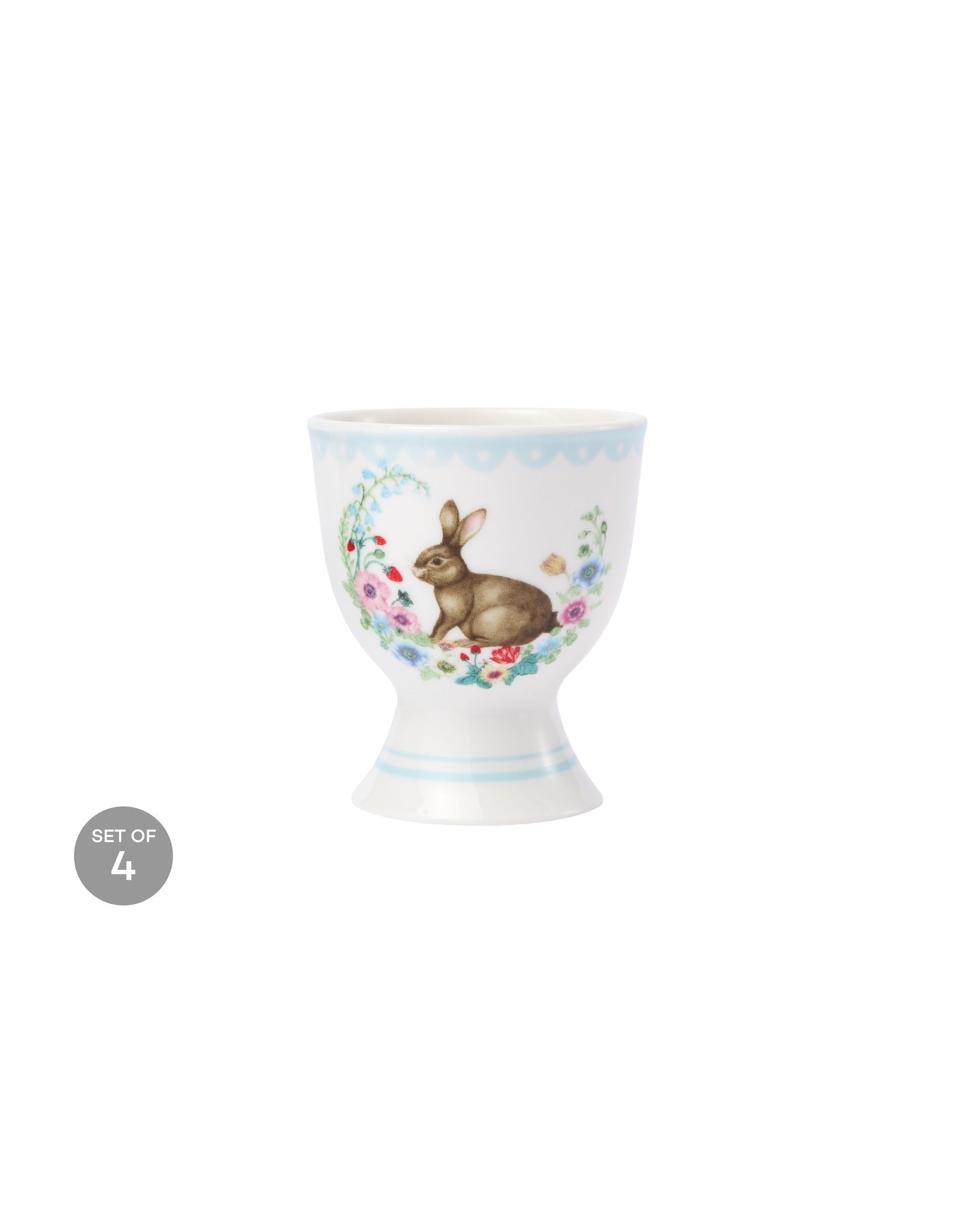 Maxwell & Williams Clover & Cottontail Meadow Bunny Egg Cup