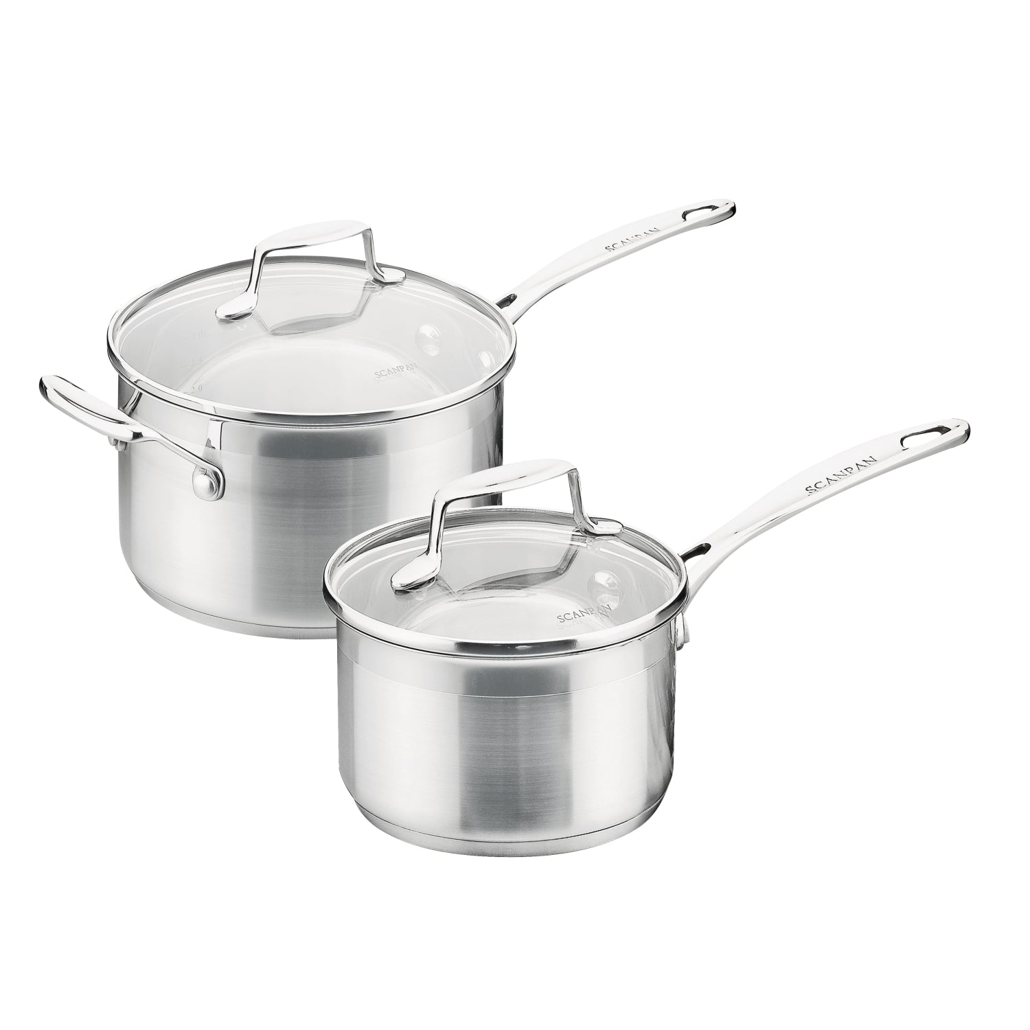 Scanpan Impact Saucepan Set, 2pc 16cm , 20cm