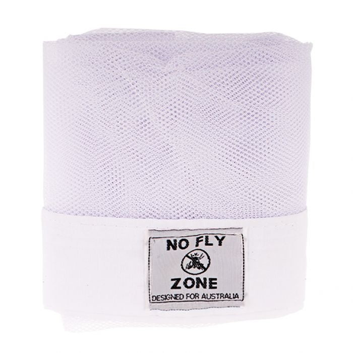 D.line No Fly Zone Table-throw Food Cover - White