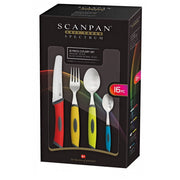 Scanpan Spectrum Cutlery Set 16 Pce Colour