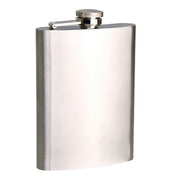 Bartender Stainless Steel Hip Flask236ml - Satin