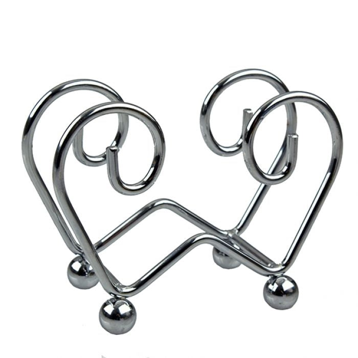 Ntrée Scroll Upright Napkin Holder - Chrome