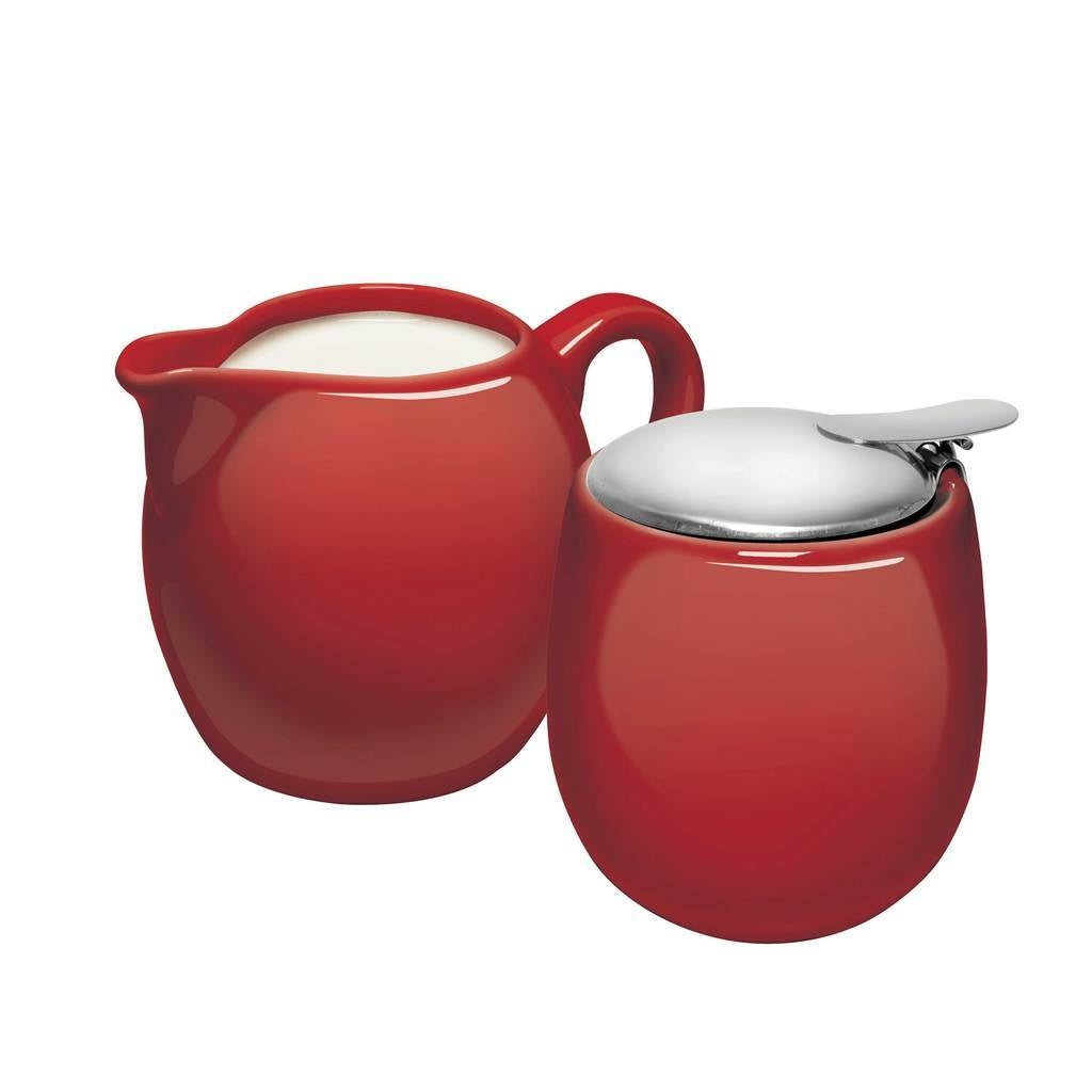 Avanti Camelia Milk & Sugar Set - Red