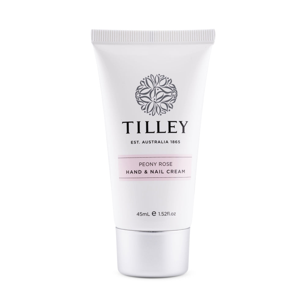 Tilley Peony Rose Deluxe Hand & Nail Cream 45mL