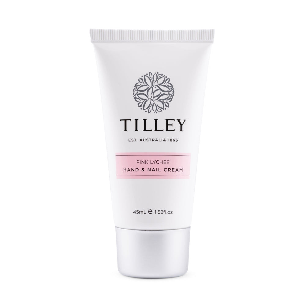 Tilley Pink Lychee Deluxe Hand & Nail Cream 45mL