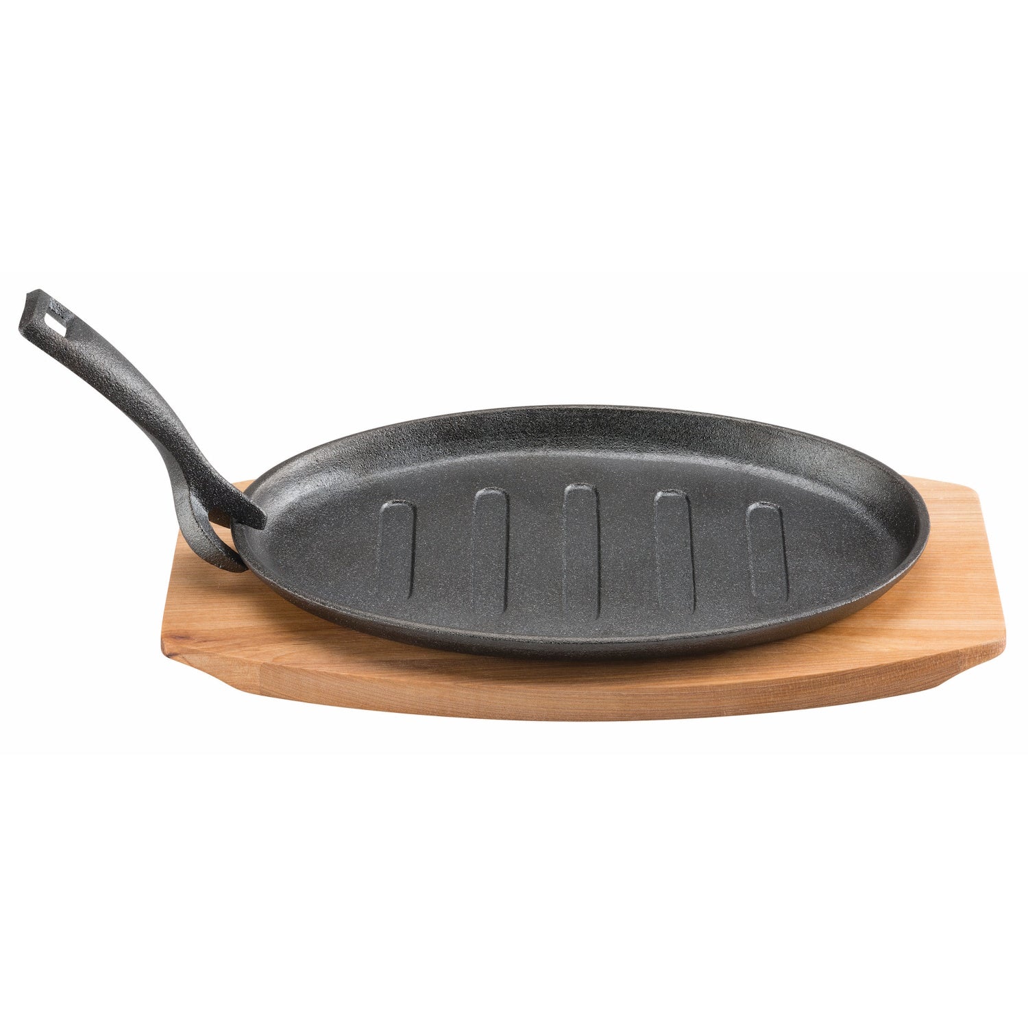 Pyrolux Pyrocast Oval Sizzle Plate With tray