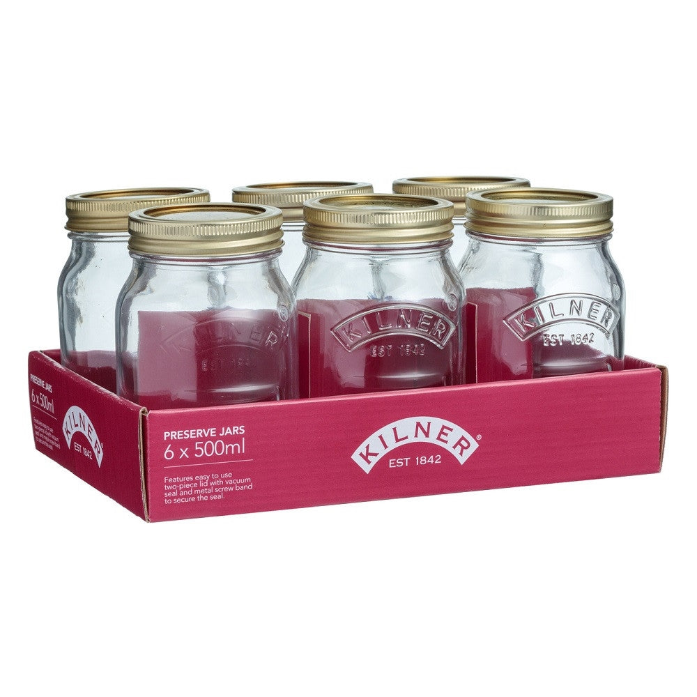 Kilner Genuine Preserve Jar 250ml Set of 6