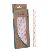 Appetito Paper Straws Pack 50 - Flamingoes
