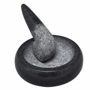 AVANTI Asian Mortar and Pestle 14.5cm Black Solid Granite