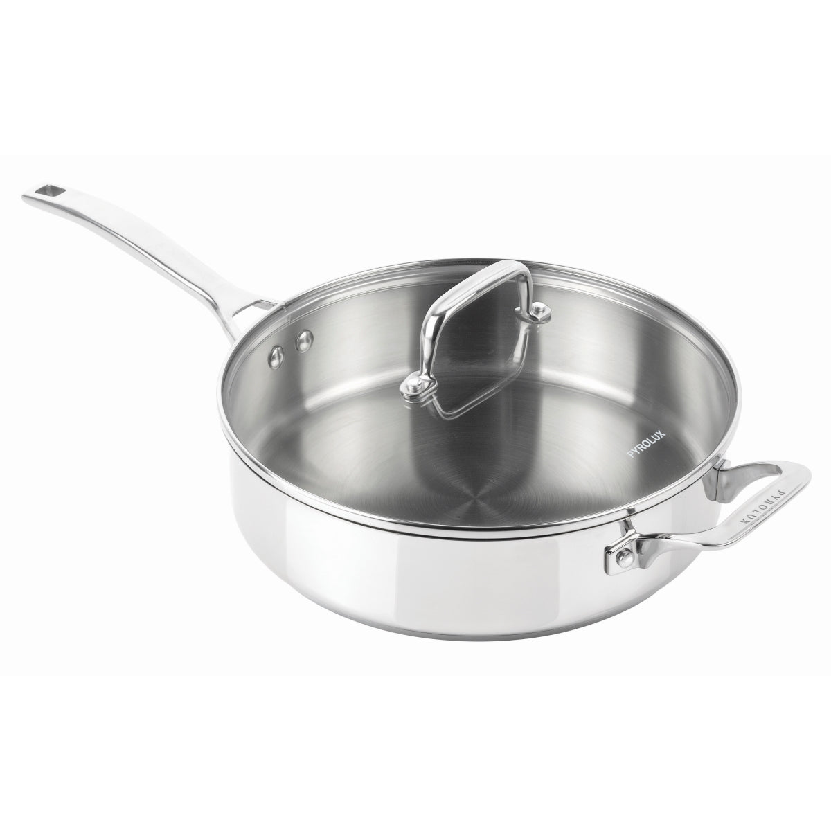 Pyrolux Pyrosteel 28x7cm Sautepan W/Lid